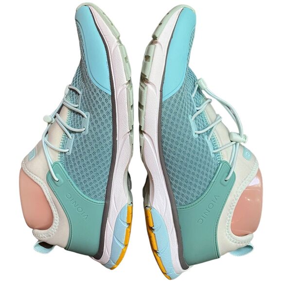 Vionic London Wasabi Mint comfort walking sneaker shoes Size US 9.5 UK 7.5 - Picture 3 of 9